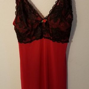 Yandy Sexy Sheer Red Nightie Negligee M
